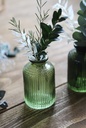 Vase Olivegrün