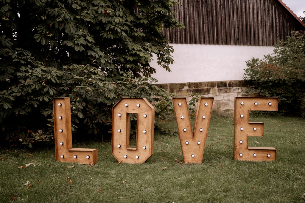 XXL Love Buchstaben