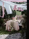Tischdecke Rosa Eckig