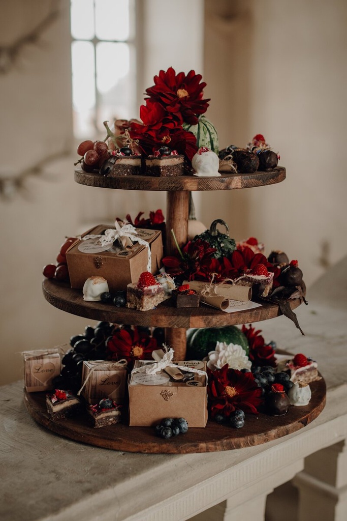 3-teiliges Etageren-Set In Gold – Stufige Tortenständer Für Hochzeit, Kuchenparty & Mehr