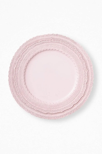 Platzteller Rosa