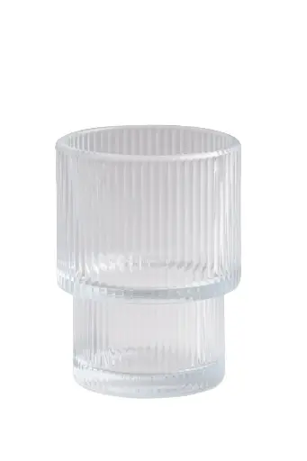 Windlicht Geriffelt Klein