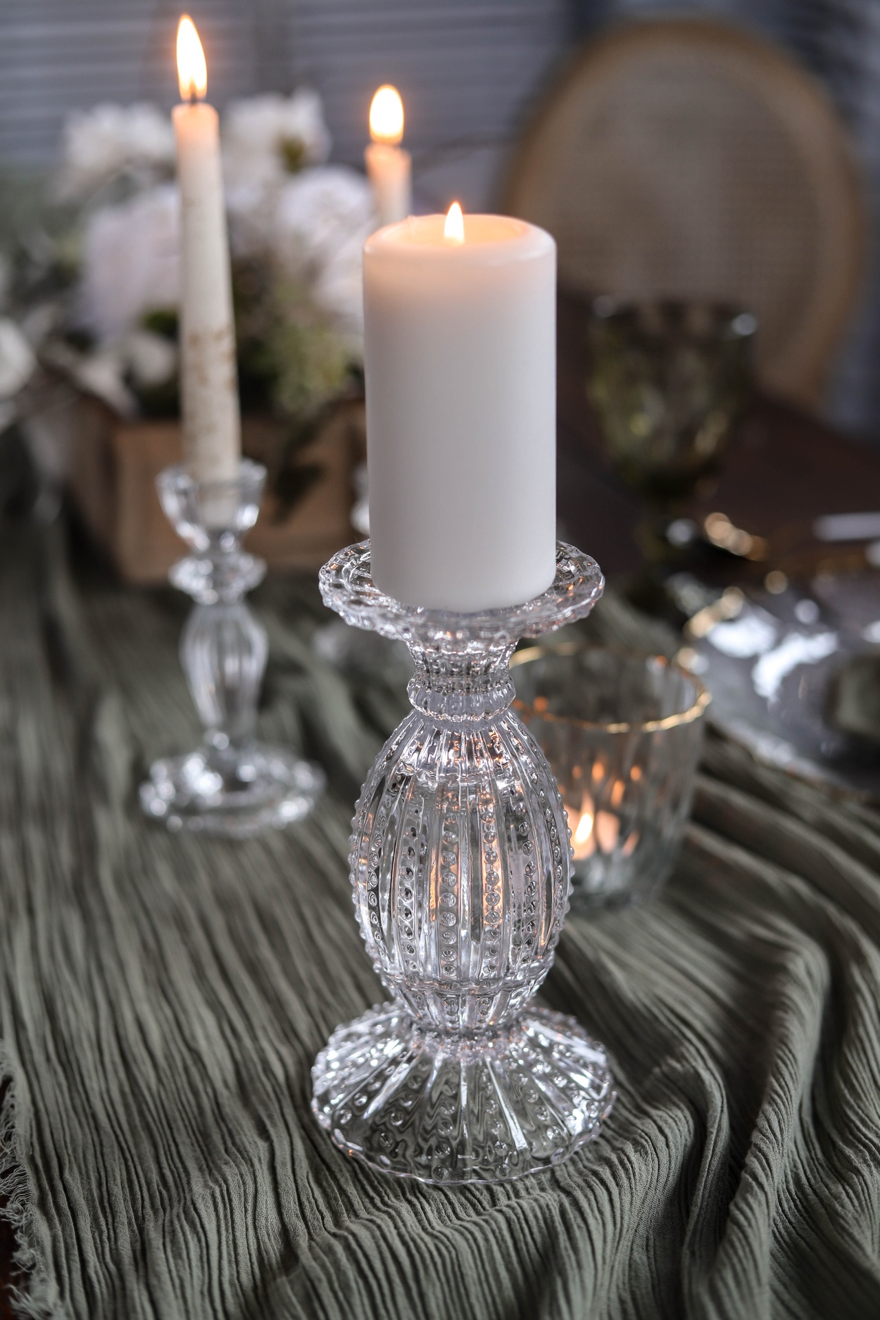 Kerzenständer Glaskerzenständer