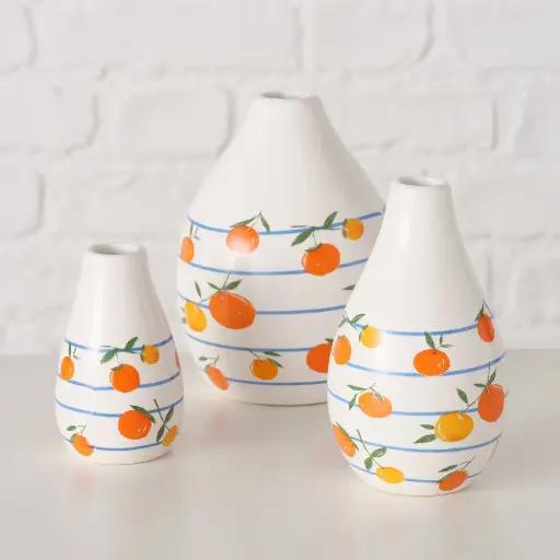 Vase Frucht Orange