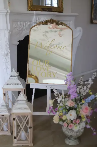 Vintage Spiegel Gold